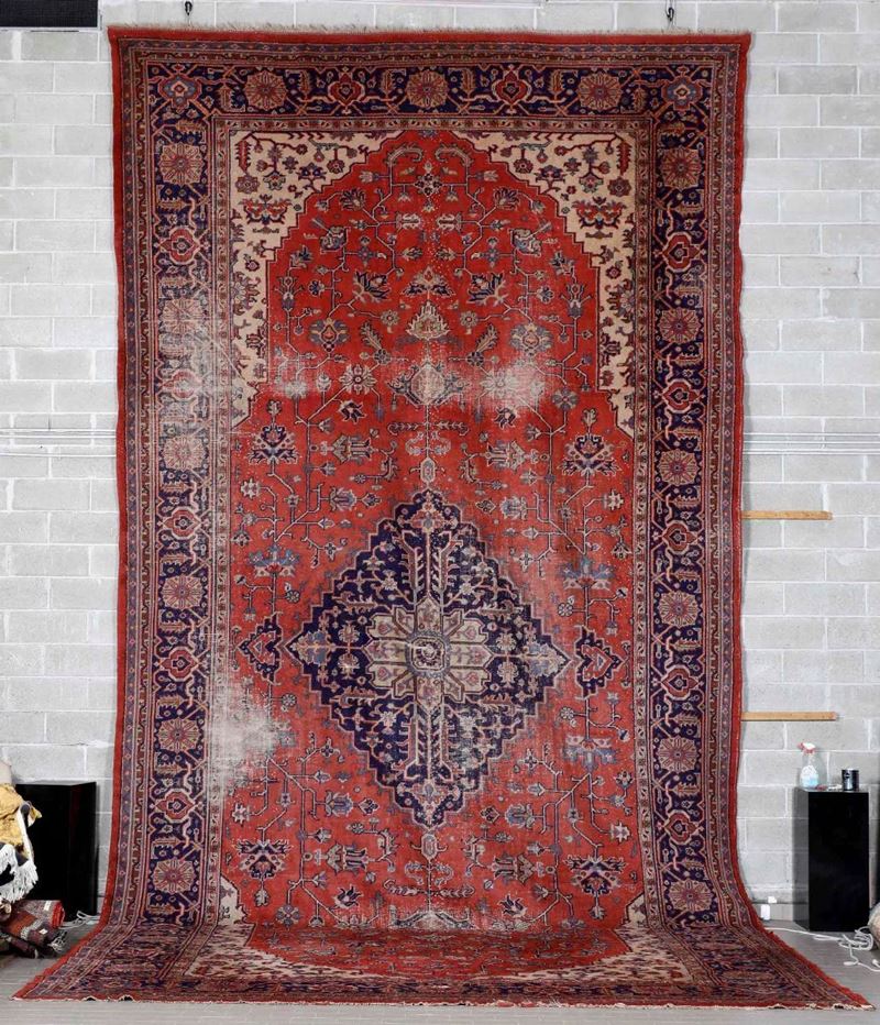 Tappeto Smirne, Anatolia prima metà XX secolo  - Auction Carpets | Cambi Time - Cambi Casa d'Aste
