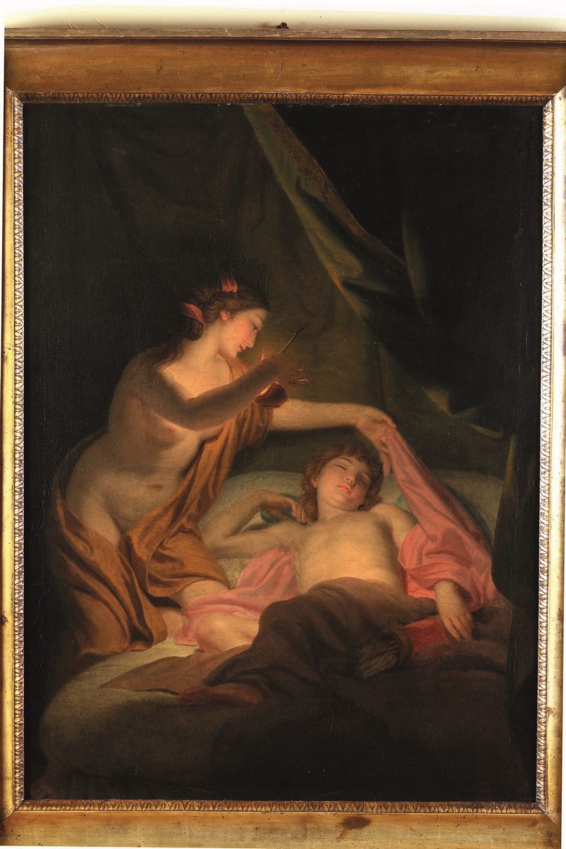 Domenico Corvi - Amore e Psiche