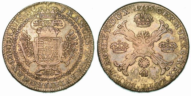 PAESI BASSI AUSTRIACI. FRANZ I, 1737-1765. Kronenthaler 1756.  - Auction Numismatics - Cambi Casa d'Aste
