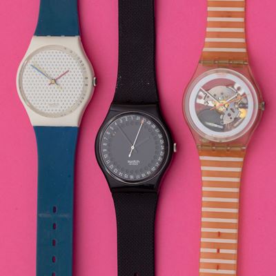 Lotto di 3 Swatch: Gw106 1986 Gb414 1991 Gk111 1988