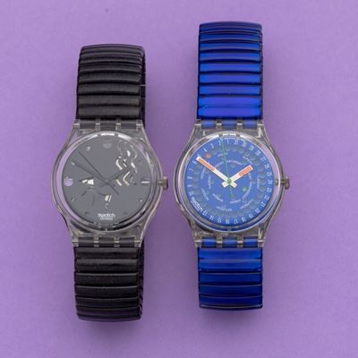 Lotto di 2 Swatch: Gk709 1993 Gk165 1993