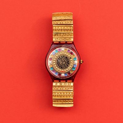 Swatch Xmas By Xian Lax Gz140 1995