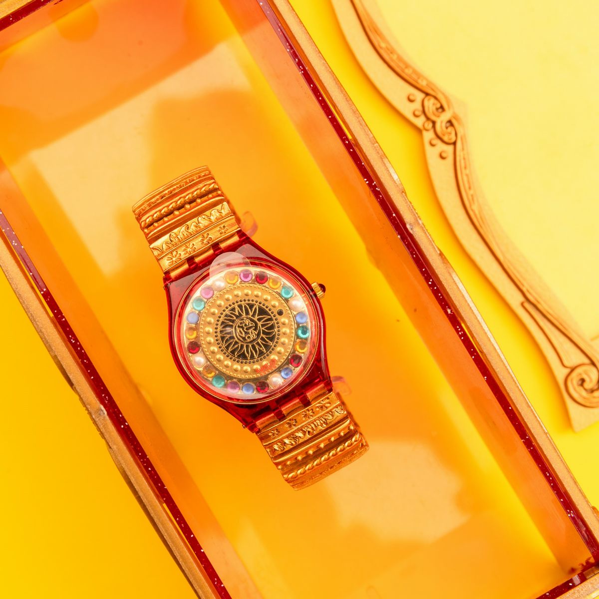 Swatch Xmas By Xian Lax Gz140 1995