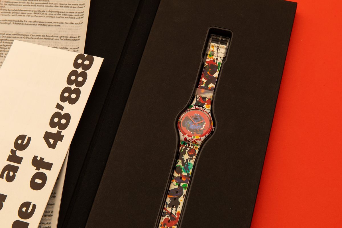 Swatch Sam Francis Gz123 1992