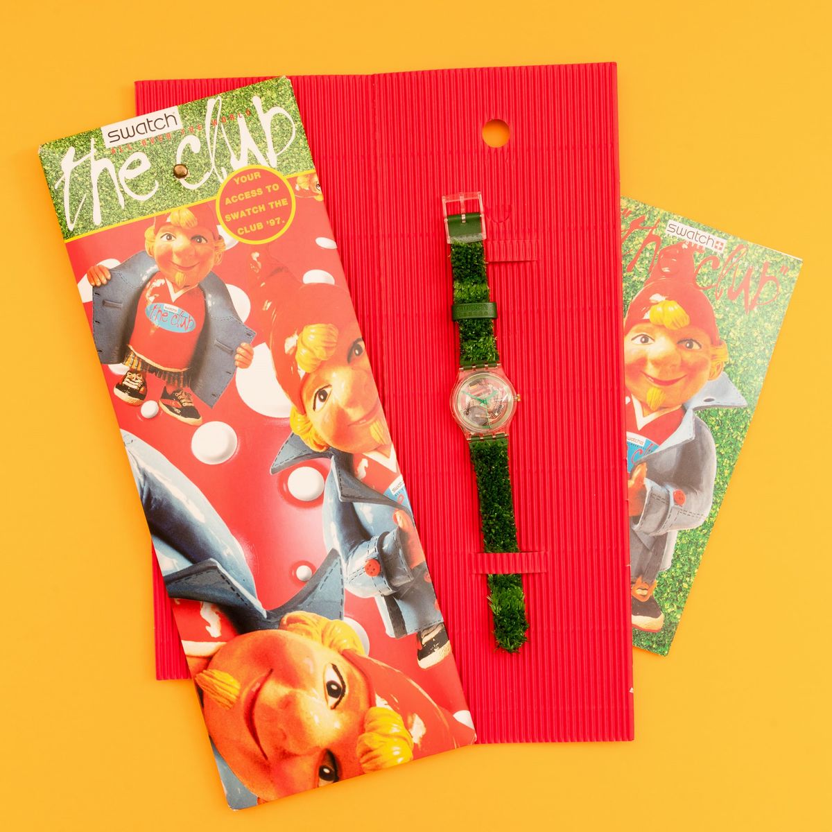 Swatch Garden Turf Skz103 1997