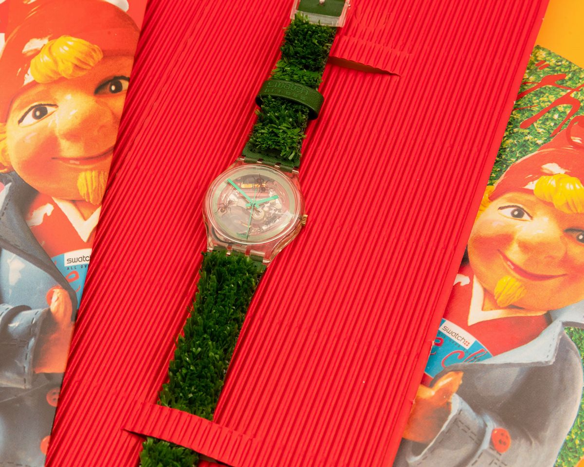 Swatch Garden Turf Skz103 1997