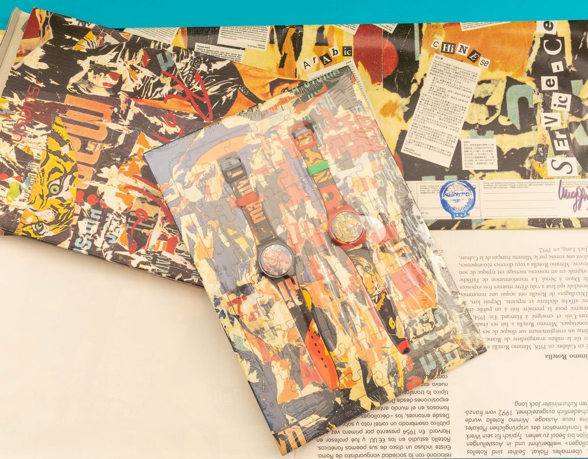 Swatch Mimmo Rotella Marylin Gz504