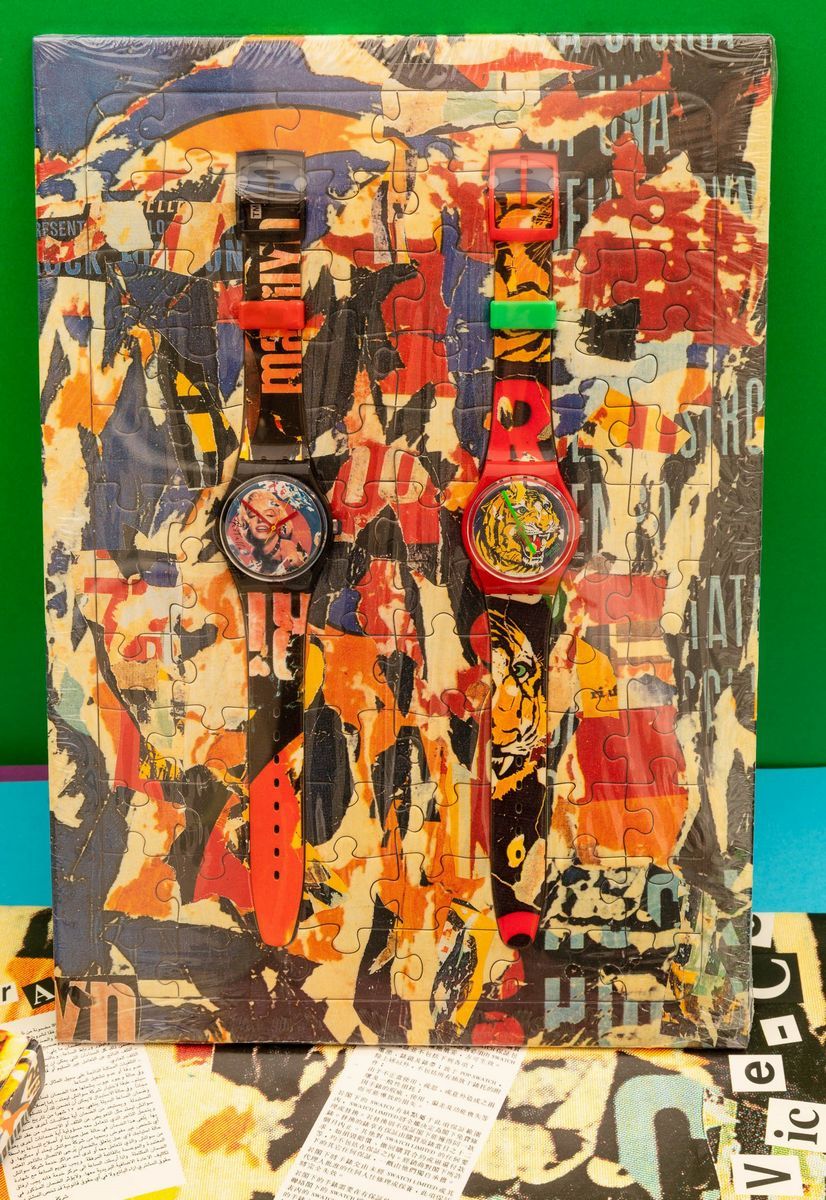 Swatch Mimmo Rotella Marylin Gz504