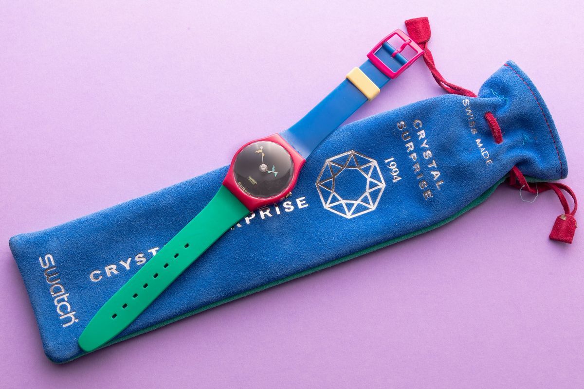 Swatch Crystal Surprise Gz129 1994