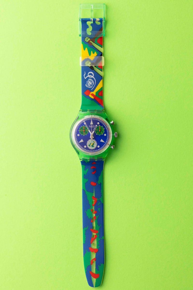 Swatch Chrono Unlimited 50 Scz203 1995 Chrono