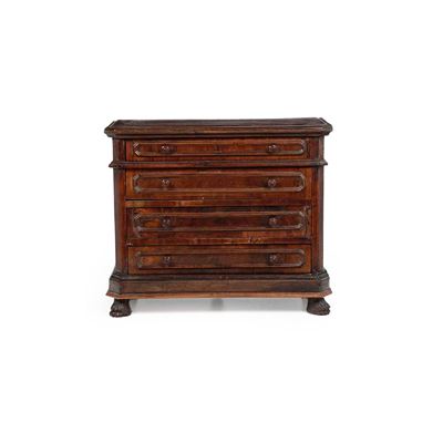 Modello di Cassettone in Legno, XIX Secolo