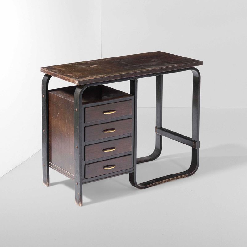 Giuseppe Pagano Pogatschnig : Piccola scrivania  - Auction 20th century furniture - Cambi Casa d'Aste