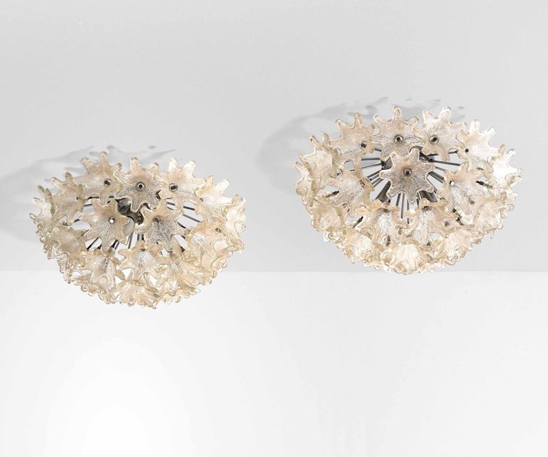 Due lampade a plafone  - Auction Design - Cambi Casa d'Aste