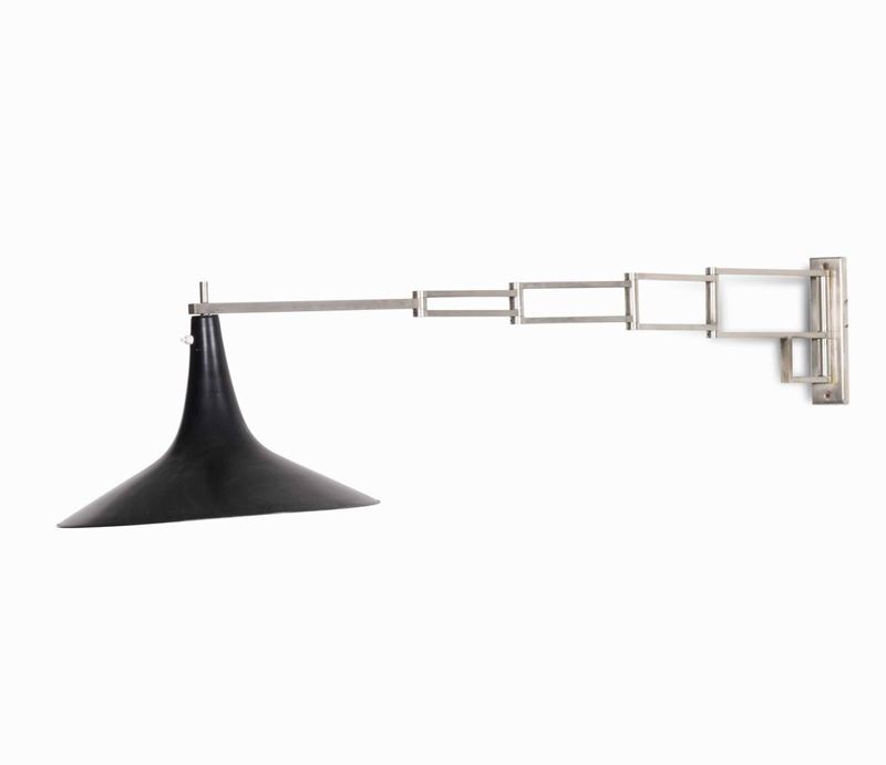 Lampada da parete estensibile  - Auction Design Lab - Cambi Casa d'Aste
