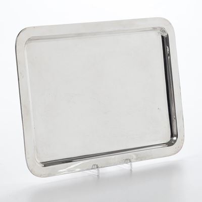 Vassoio in Argento. Argenteria Italiana del XX-XXI Secolo