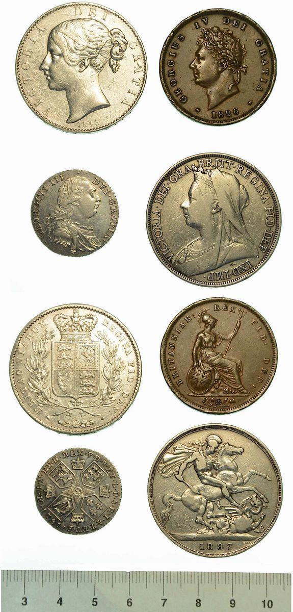 REGNO UNITO. Lotto di quattro monete.  - Asta Numismatica - Cambi Casa d'Aste