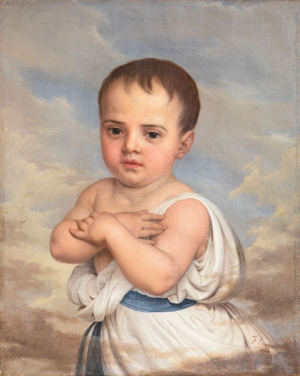 Figura di bambino, 1860