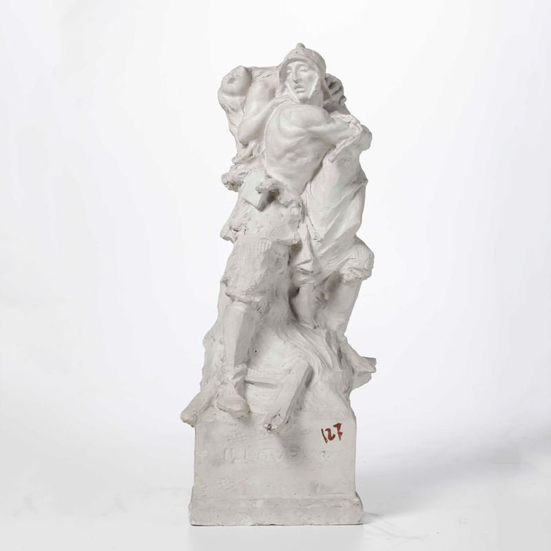 Antonio Maria Morera : Il Dovere  - Auction Sculpture of 19th and 20th Century - Cambi Casa d'Aste