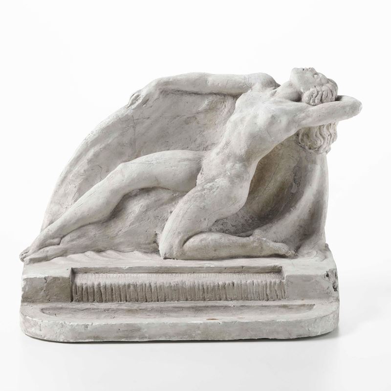 Antonio Maria Morera : Figura femminile reclinata  - Auction Sculpture of 19th and 20th Century - Cambi Casa d'Aste
