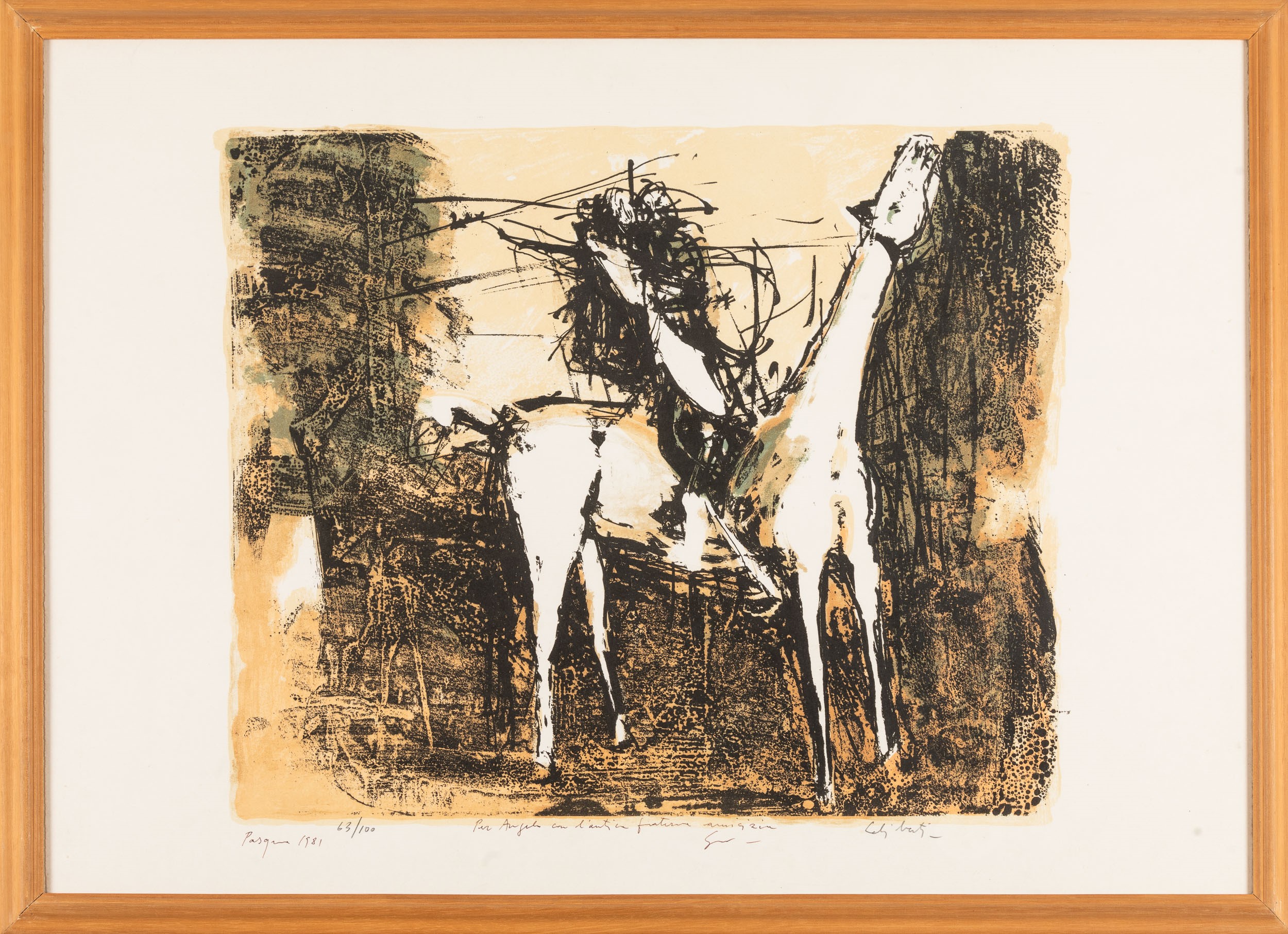 Giorgio Celiberti - Uomo a Cavallo
