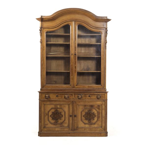 Credenza con alzata. Fine XIX-inizio XX secolo