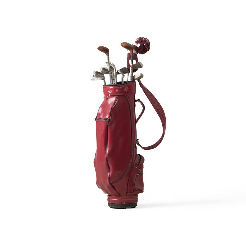 Sacca da golf con mazze  - Auction Antiques - Cambi Casa d'Aste