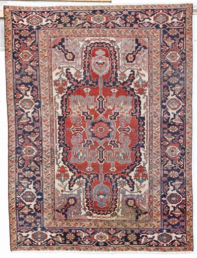 Tappeto Heritz Nord Ovest Persia, Inizio XX Secolo
