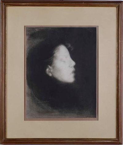 Eugene Carriere (1849-1906) Nelly Carrière, 1895