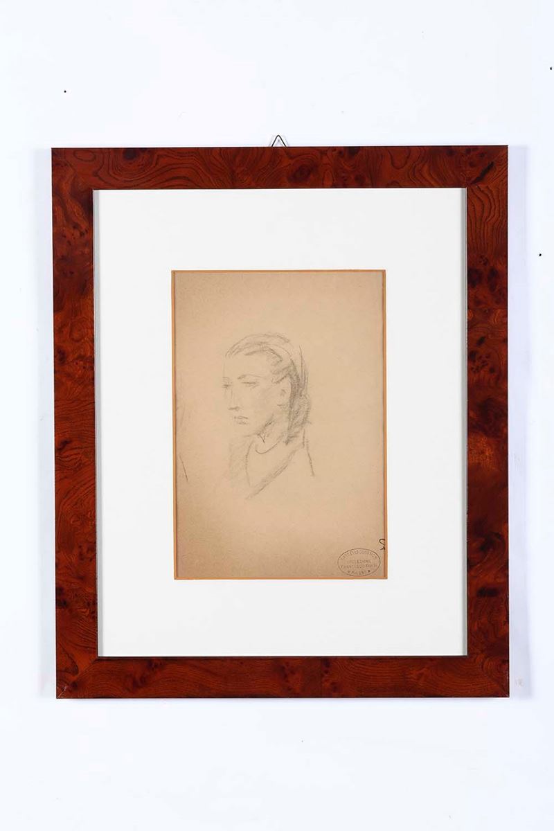 Marcello Dudovich : Senza titolo  - matita su carta - Auction Works from the 19th and 20th centuries - Cambi Casa d'Aste