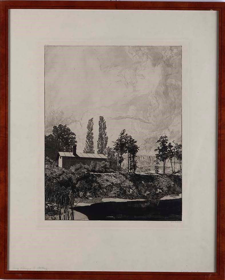 Max Klinger : Acquaforte e acquatinta. Mm 422 x 336 Mittag (Mezzogiorno)  - Auction Old and Rare Books. Envravings - Cambi Casa d'Aste