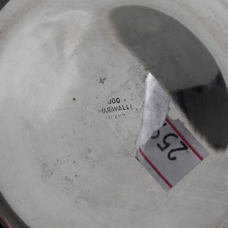 Lotto in Argento Composto da un Coppetta, un Tastevin e una Scatoletta. Argenteria Italiana del X...