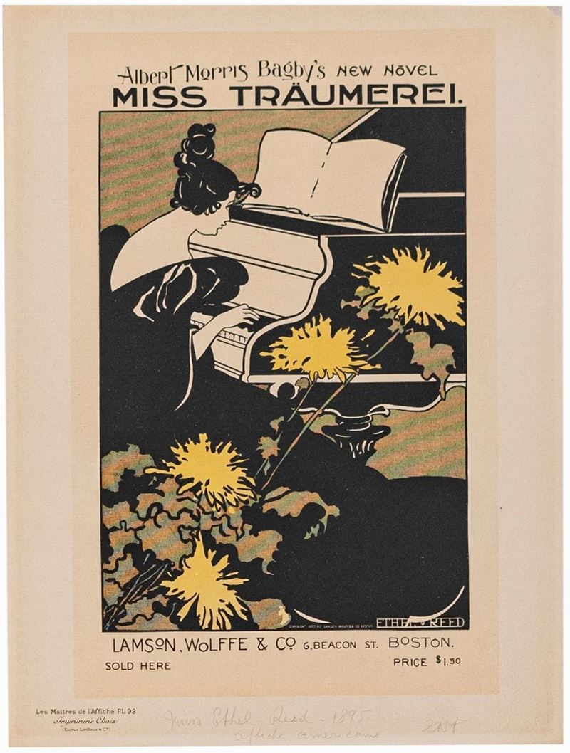 Ethel Reed : Miss Trumerei  - Auction Vintage Posters | Timed Auction - Cambi Casa d'Aste