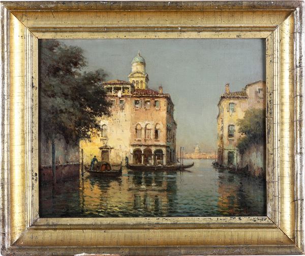 Ambito di Marc Aldine (1912-1972) Veduta di Venezia
