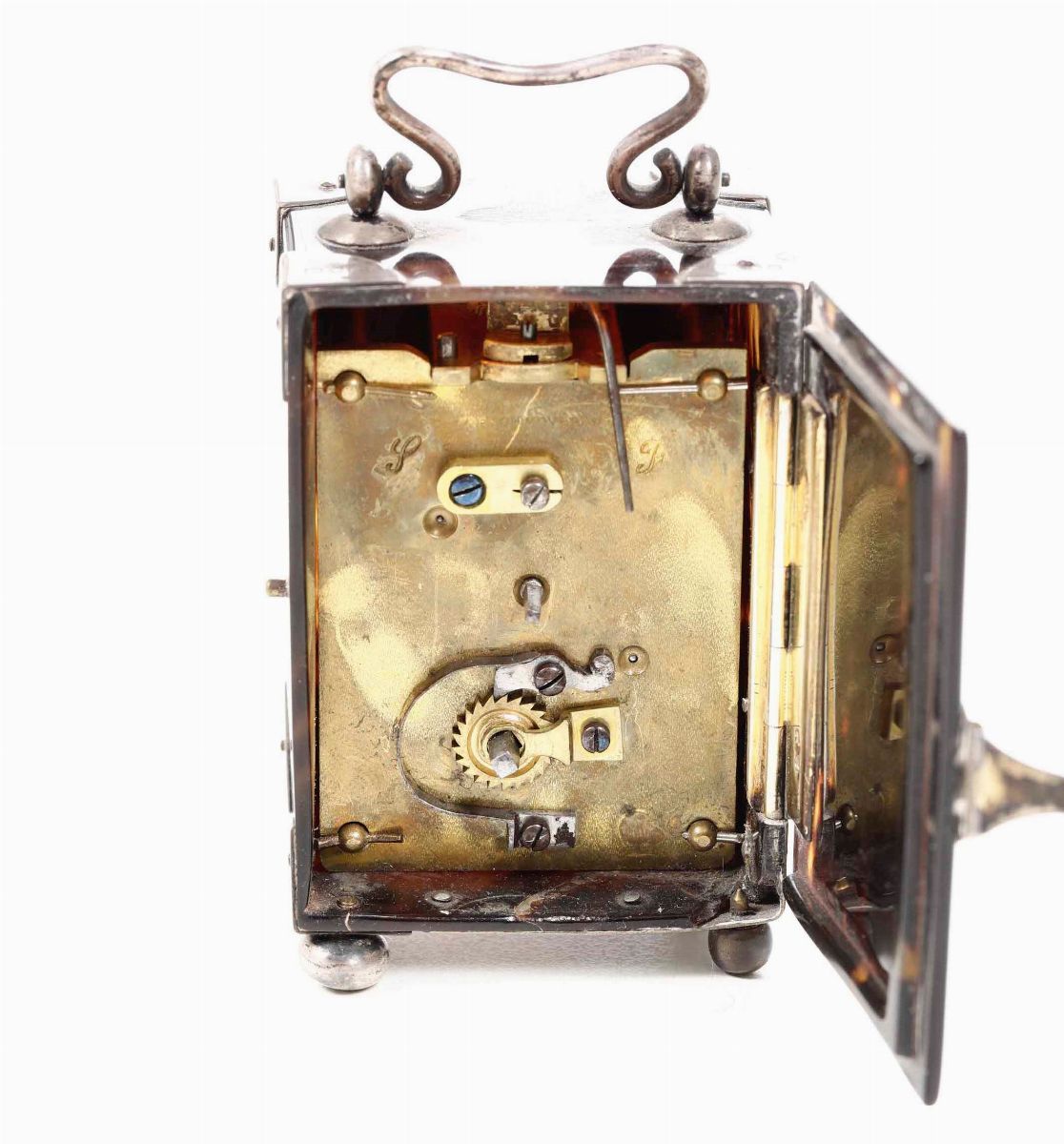 Pendoletta in Tartaruga e Argento, Inghilterra, XIX Secolo