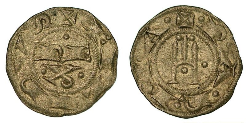 PARMA. REPUBBLICA, A NOME DI FEDERICO DI SVEVIA (1207-1208). Denaro.  - Auction Numismatics - Cambi Casa d'Aste