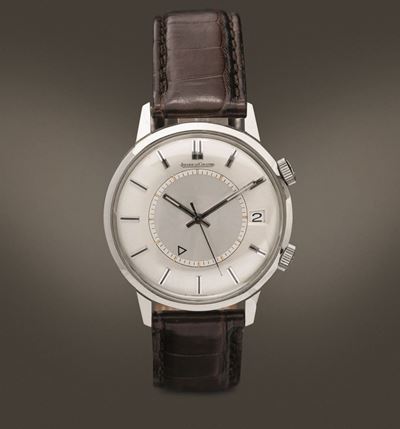 Jaeger Lecoultre - Memovox in Acciaio Movimento Automatico con Datario e Svegliarino, Quadrante A...