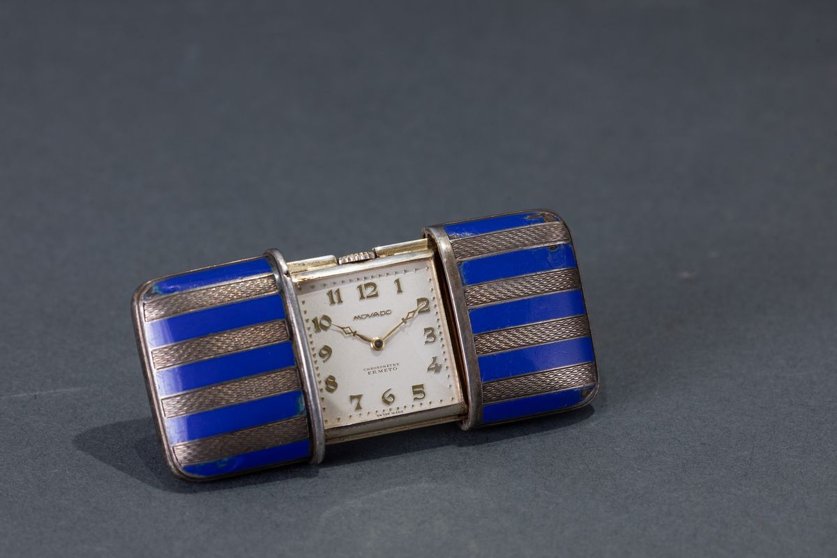 Movado - Orologio con Sveglia da Viaggio