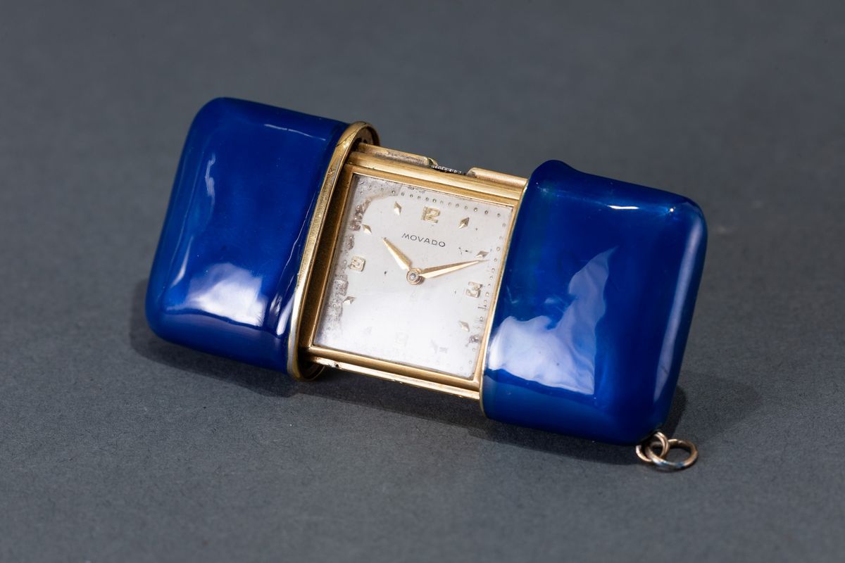 Movado - Orologio con Sveglia da Viaggio