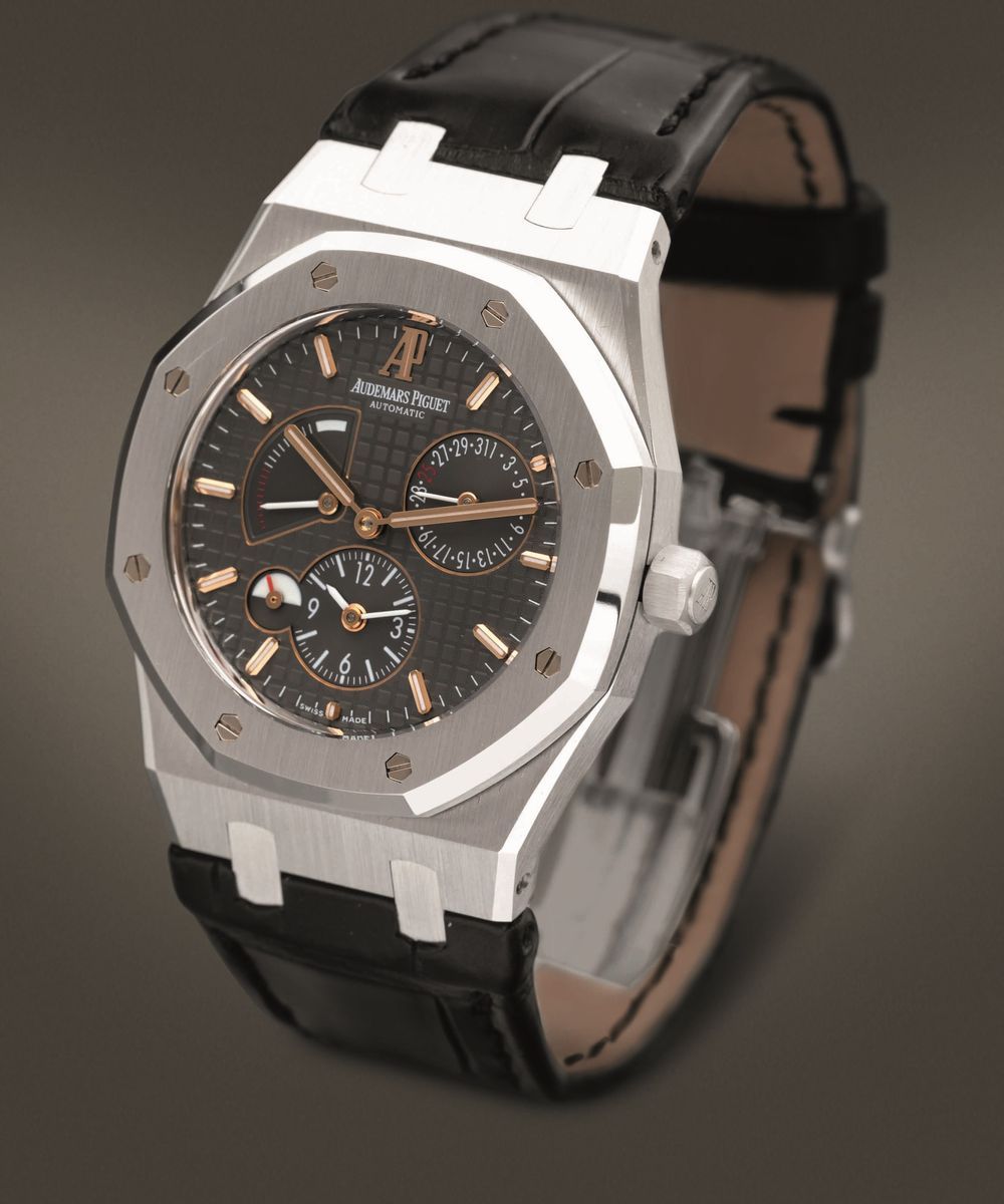 Audemars Piguet - Royal Oak Dual Time "yung Hsin" in Oro Bianco 18k Limitato a 25 Esemplari con C...