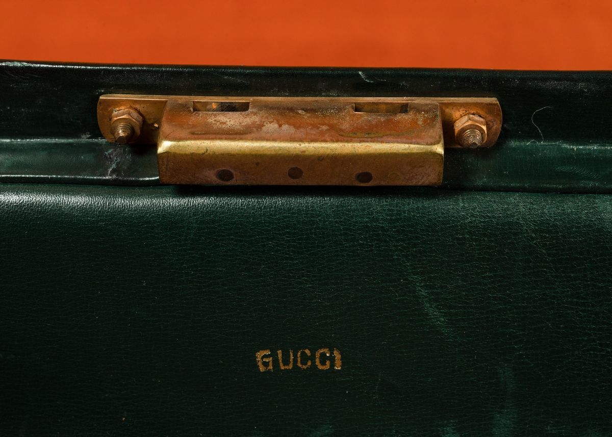 Borsa a Bauletto in Pelle, Gucci, Anni '40