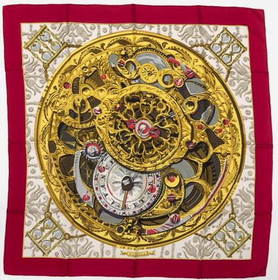 Due Foulards Hermès in Seta, Anni ‘50 - ‘60