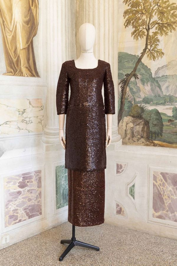 A sequined outfit, Lia Biffi, 1950s