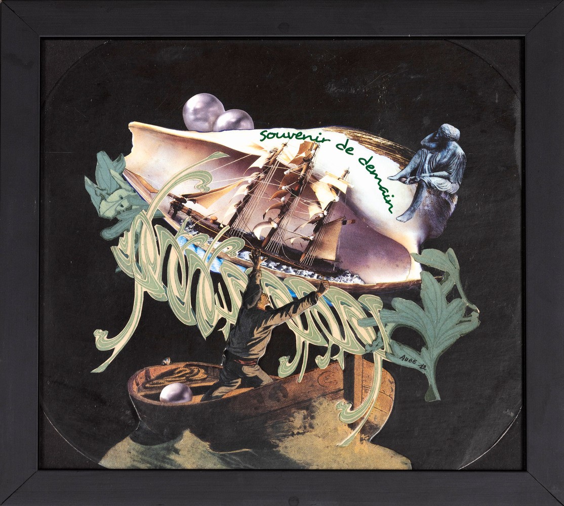 Aube Elléouet Breton - Souvenir de demain, collage