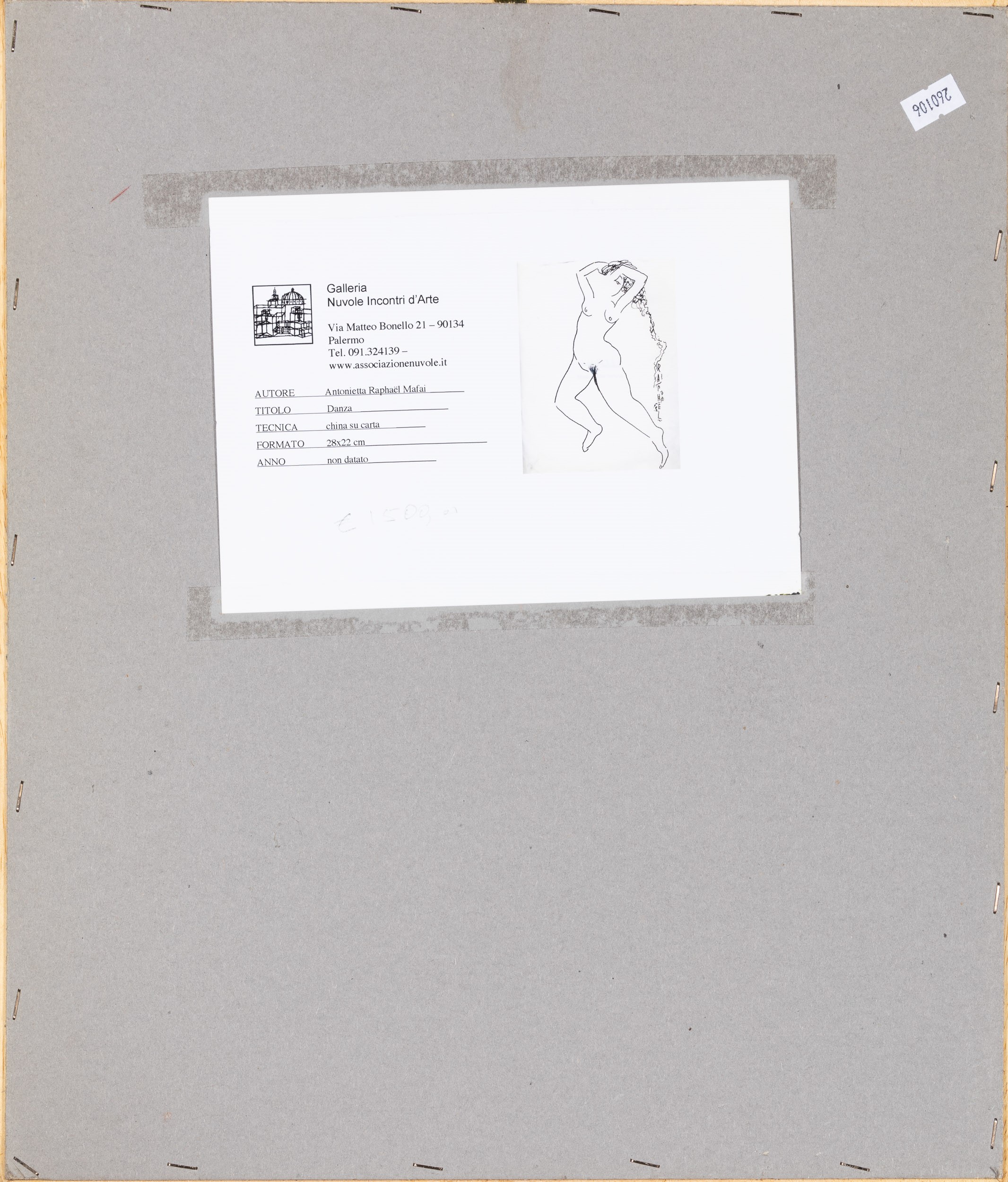 Antonietta Raphael Mafai - Danza, china su carta