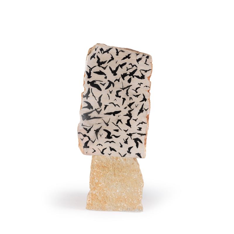 Antonio Paradiso : Volo  (1997)  - scultura in pietra di Apricena - Auction Modern Sculptures and Artist's Multiples - Cambi Casa d'Aste