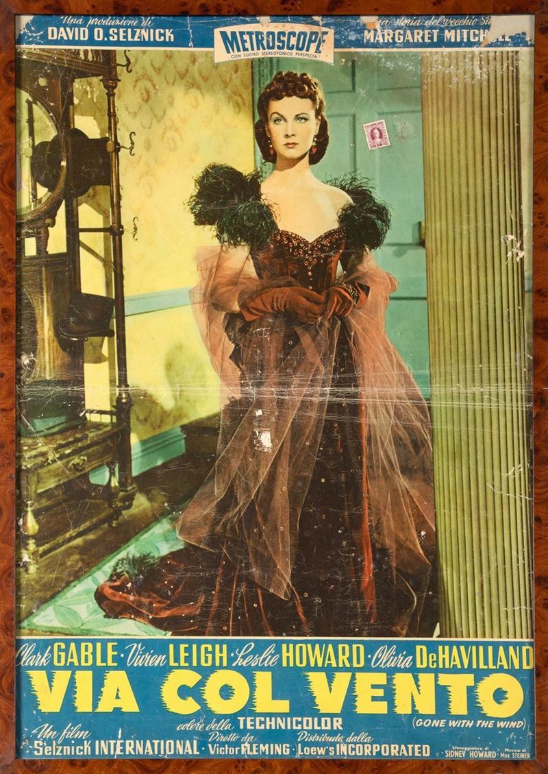 Fotobusta: Via Col Vento  - Auction POP Culture and Vintage Posters - Cambi Casa d'Aste