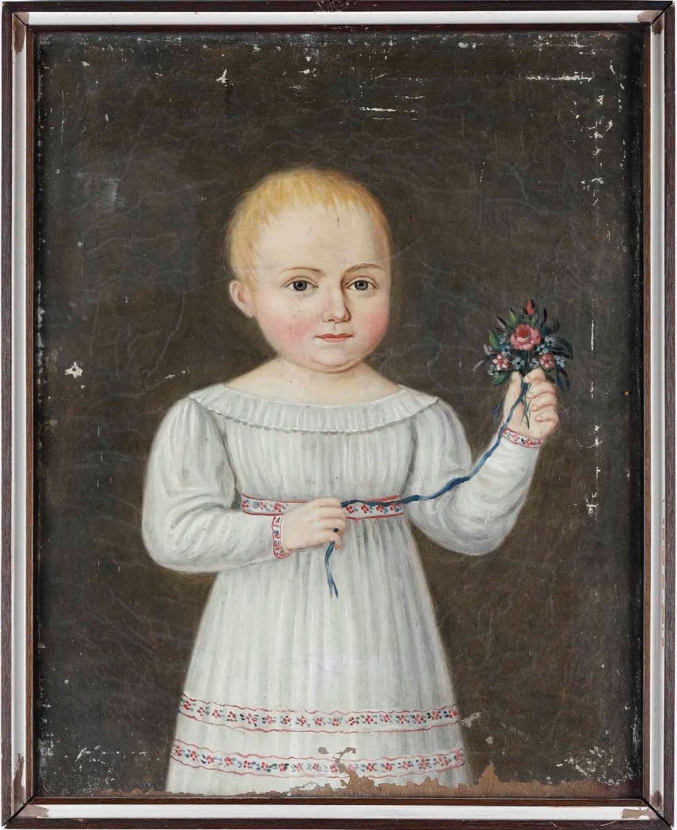 Scuola del XIX Secolo Ritratti di Fanciulli