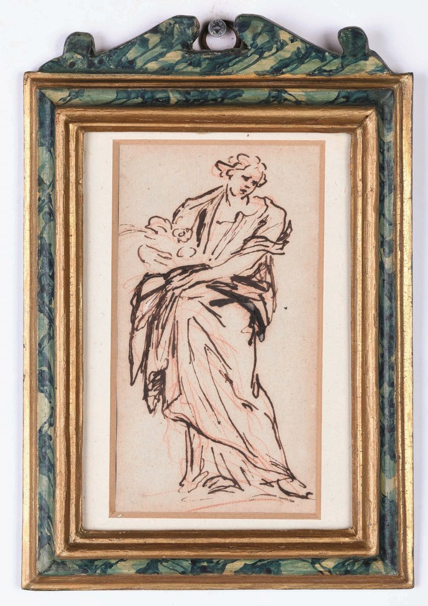 Carlo Maratta - Studi per Figure Femminili