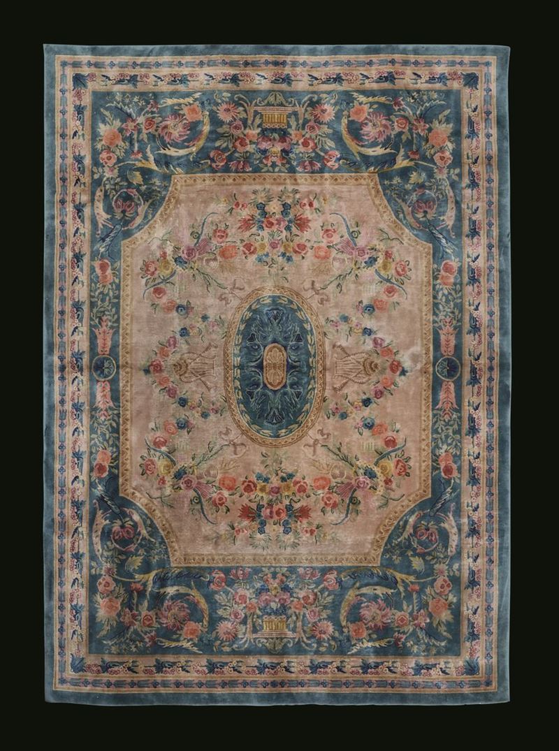 A Ningxia rug, China, mid-1900s  - Auction Fine Chinese Works of Art - Cambi Casa d'Aste