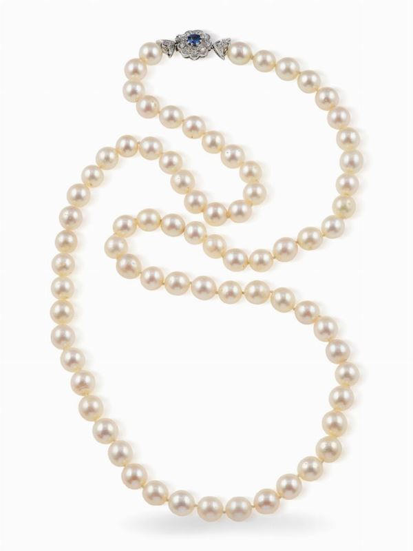 Lungo filo di perle coltivate